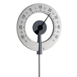 TFA Dostmann TuinThermometer Lollipop Antraciet