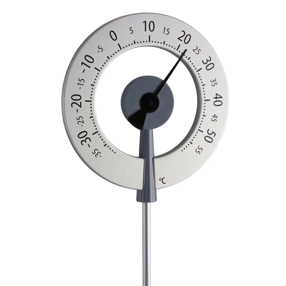 TFA Dostmann TuinThermometer Lollipop Antraciet