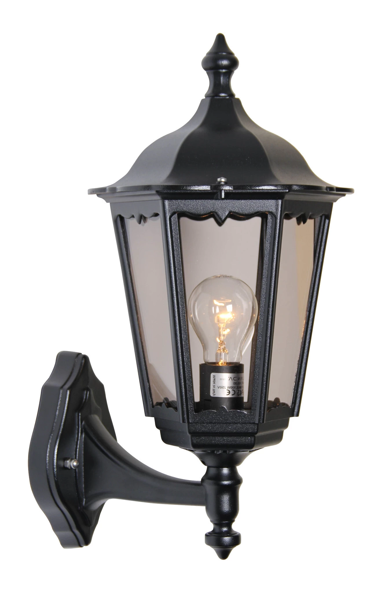 Franssen Franssen Traditionele Buitenlamp Cartella 2 Staand Zwart - 12V