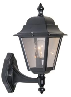 Franssen Franssen Gevellamp Up Quadrana 2 Zwart - 12V