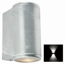 Franssen Franssen Robuuste Gevelspot Mandal Up/down Rond Gegalvaniseerd - 12V