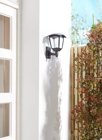LuxForm Hybride Solar Wandlamp Minnesota 50-100 Lumen - Afbeelding 2