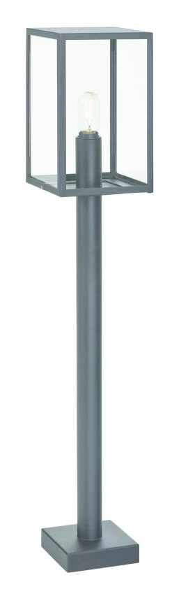 Franssen Vierkante Staande Lamp Lofoten 105cm Zwart