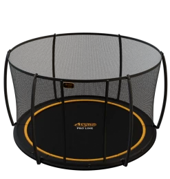 FlatGround Trampoline Zwart Combi | Avyna