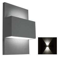 Franssen Gevellamp Vista Up/down Light Antraciet