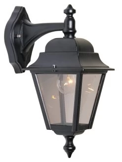 Franssen Gevellamp Down Quadrana 2 Zwart