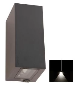 Franssen Gevelarmatuur Up/down Light Rechthoek 2x 4w