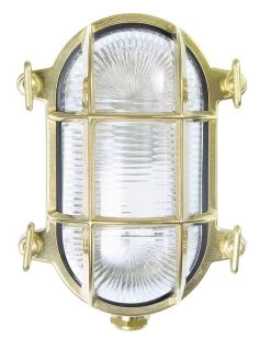 Franssen Gevellamp Maritiem Bull-eye Compact Messing