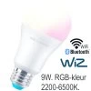 Franssen WiZ Ledlamp 2200k-6500k + RGB Wifi+Bluetooth