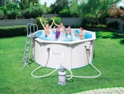 Zwembad Jersey Set Rond 300*120 Cm