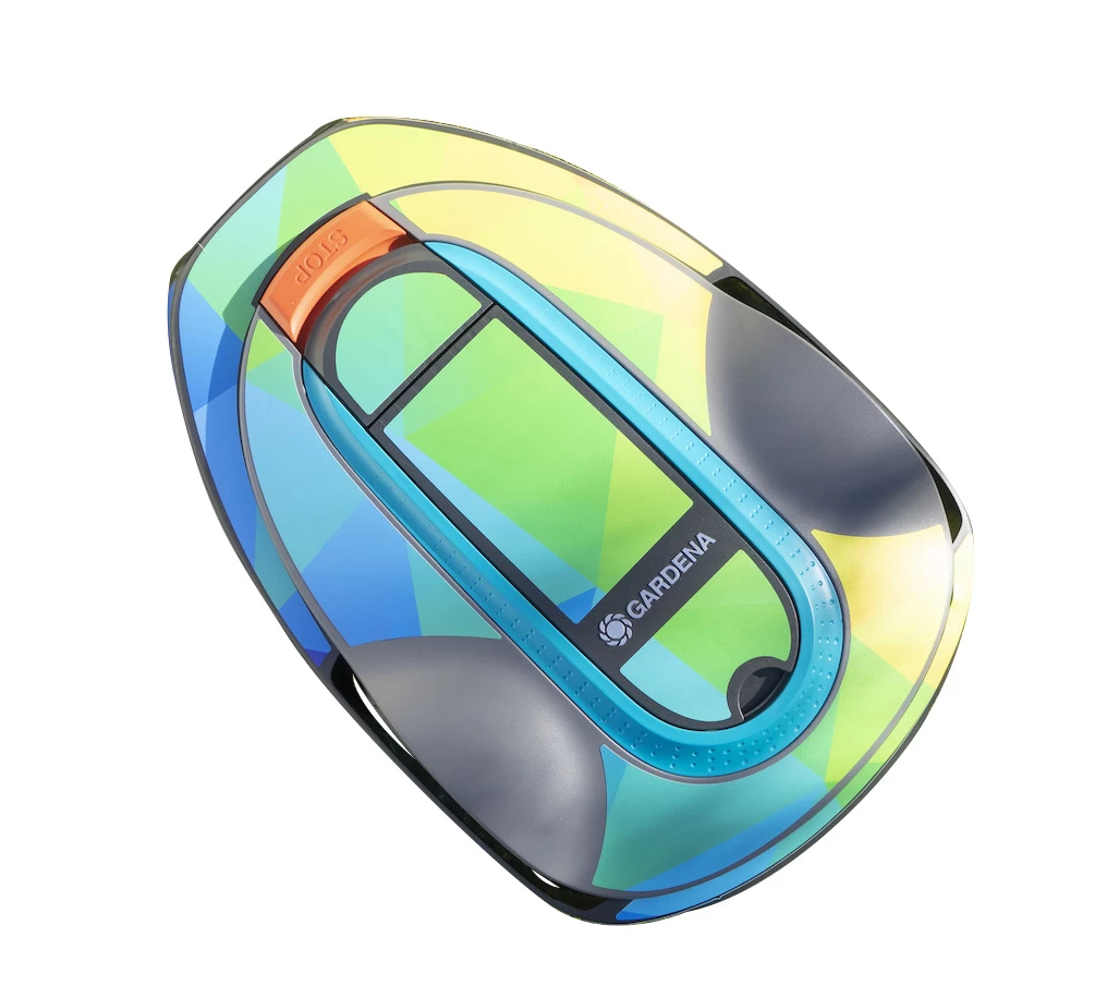 Twinckels Outfit Voor Gardena Robotmaaier 250/350/500 - Geo Regenboog