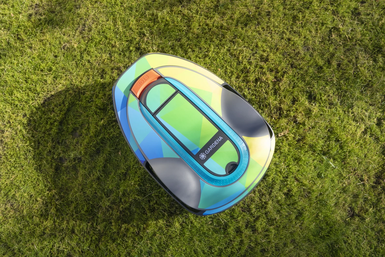 Twinckels Outfit Voor Gardena Robotmaaier 250/350/500 - Geo Regenboog - Afbeelding 3