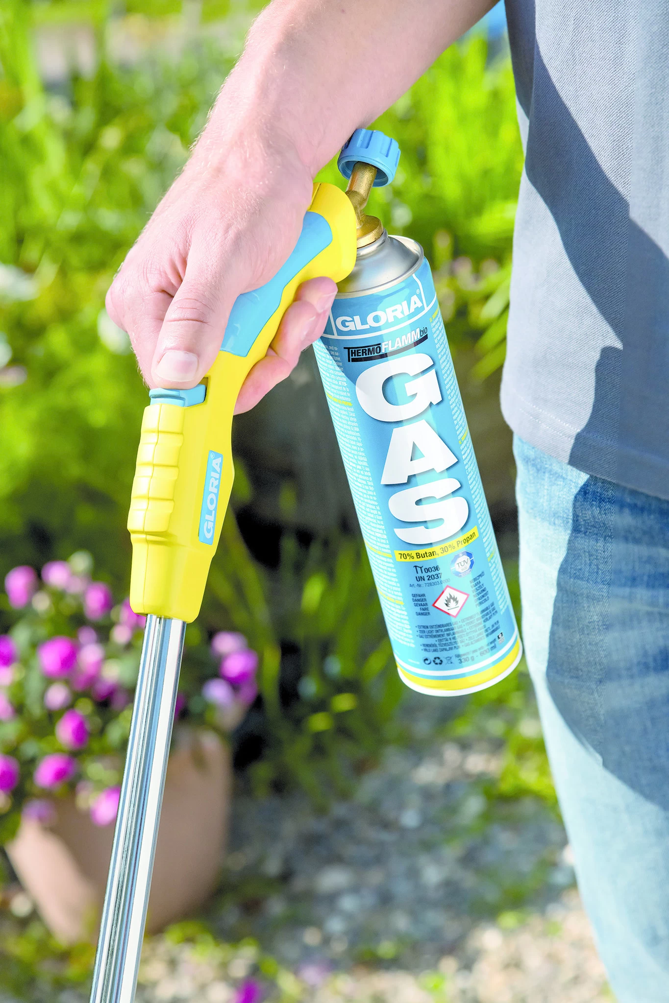 Gloria Onkruidbrander Comfort Incl. Gasflesje - Afbeelding 4
