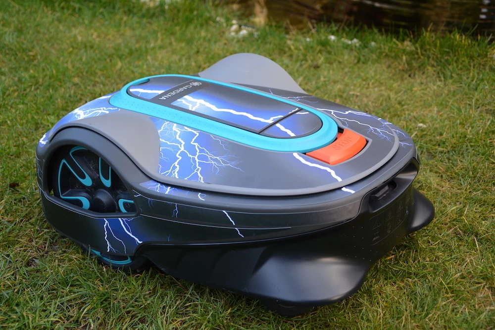 Twinckels Outfit Voor Gardena Robotmaaier 250/350/500 - Bliksem - Afbeelding 4