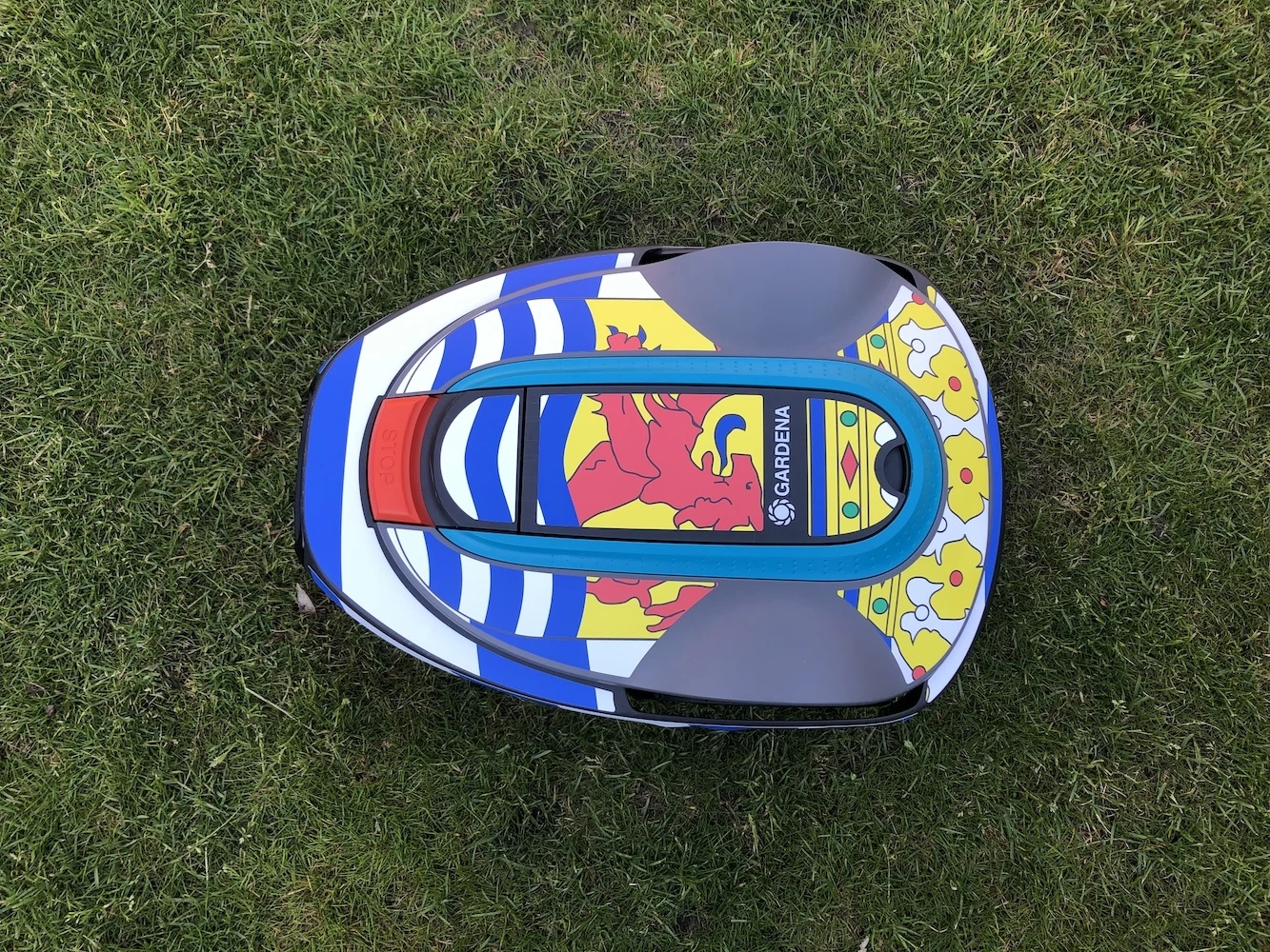 Twinckels Outfit Voor Gardena Robotmaaier Sileno - Zeeuwse Vlag - Afbeelding 4