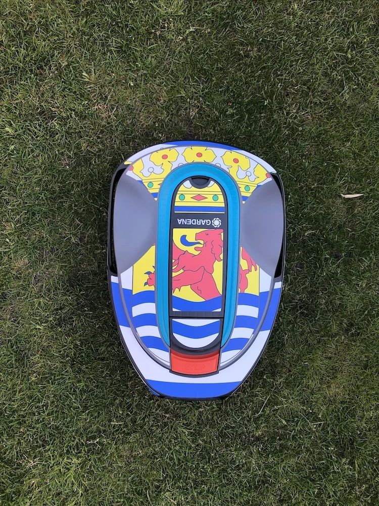 Twinckels Outfit Voor Gardena Robotmaaier Sileno - Zeeuwse Vlag - Afbeelding 5