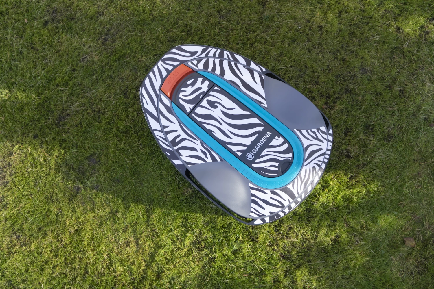 Twinckels Outfit Voor Gardena Robotmaaier 250/350/500 - Zebra 2 - Afbeelding 3