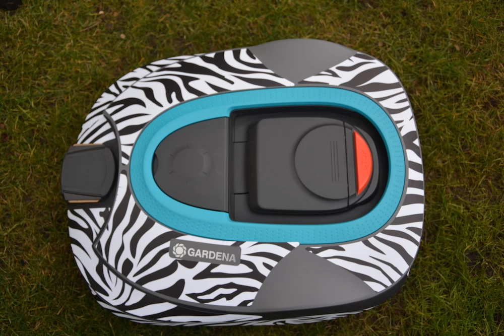 Twinckels Outfit Voor Gardena Robotmaaier 250/350/500 - Zebra 2 - Afbeelding 5