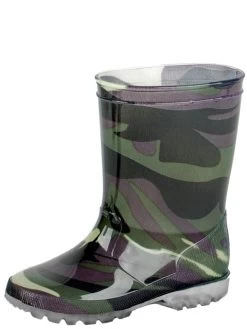 Gevavi Jungle Kinderlaars Groen Pvc Met Ledlampjes