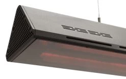Sunred Smart Terrasverwarmer Proglax Gastro Wand/Hangend Zwart 2000 Watt