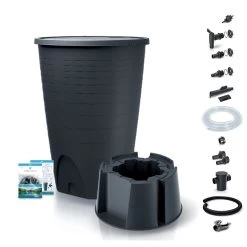 Prosperplast Peruno Regenton Set Voet + Vulautomaat