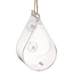 Vogelvoederhuis Druppel Perspex